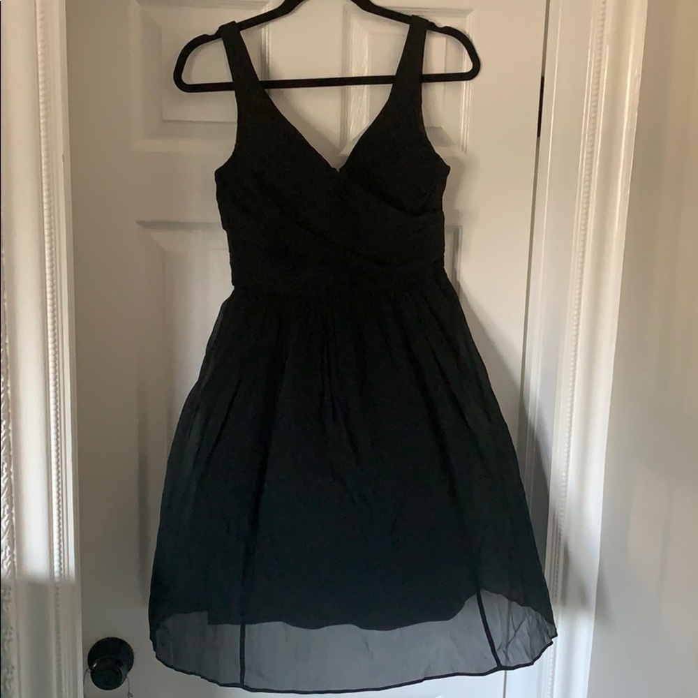 J. Crew Black Mini Dress